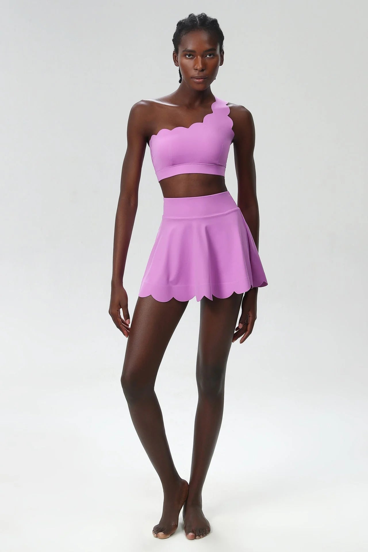 Women Quick Drying Sports Yoga Workout Clothes Two Piece Set