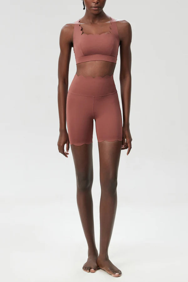 Women Wave-Edge Yoga Set