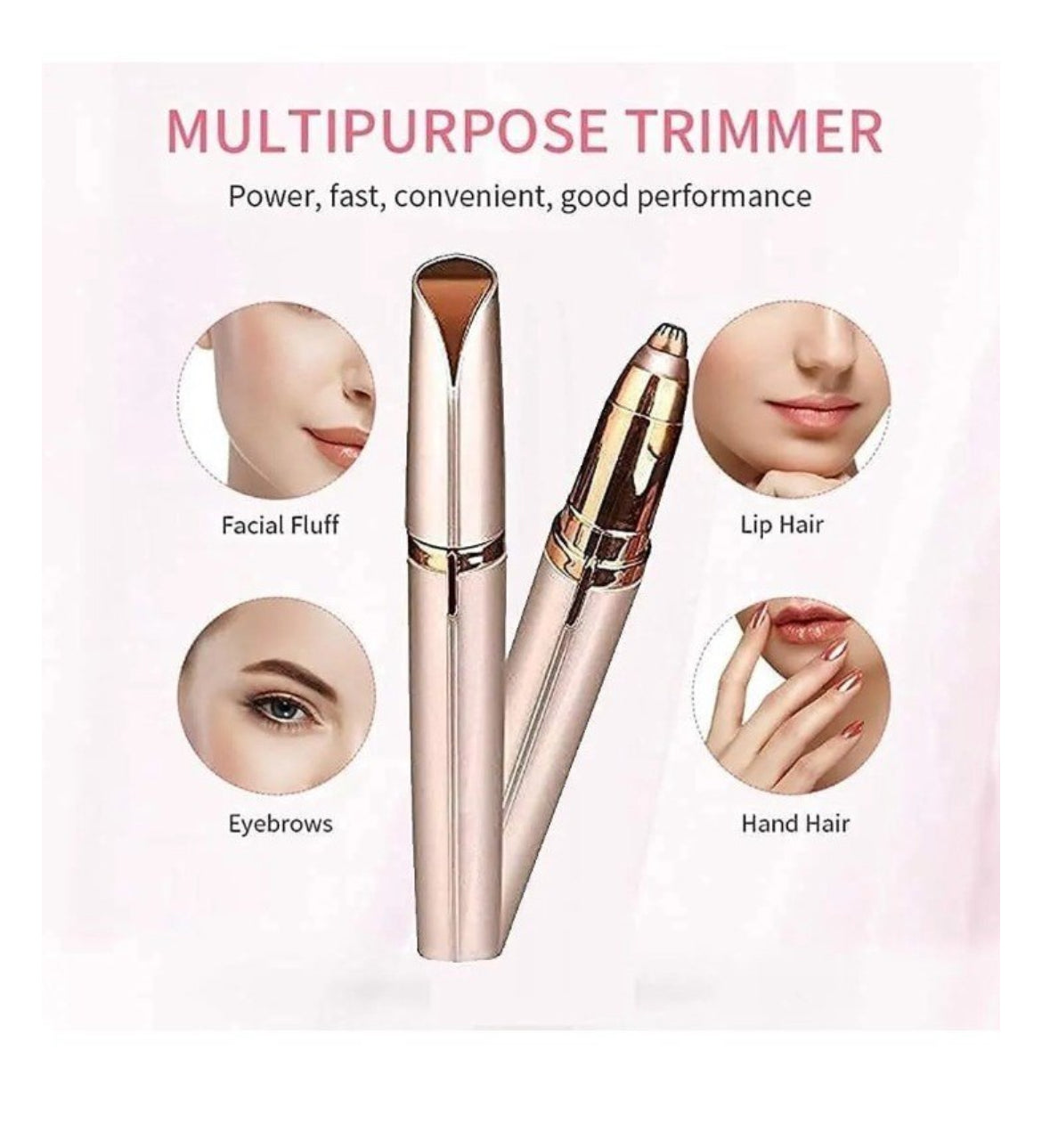 BrowBliss - Rechargeable Eyebrow Trimmer for Women