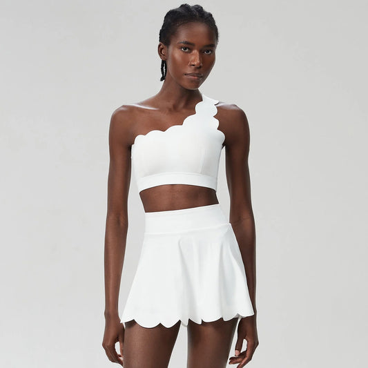 Women Quick Drying Sports Yoga Workout Clothes Two Piece Set