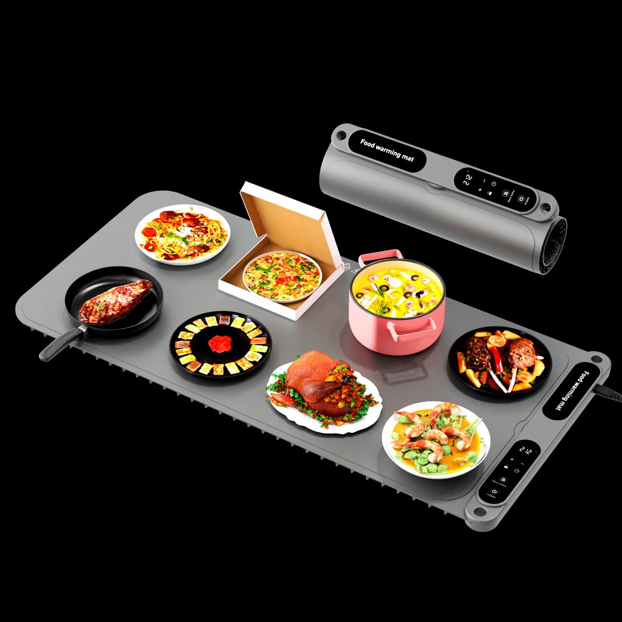 Silicone Food Warming Mat – Electric Buffet & Tabletop Food Warmer