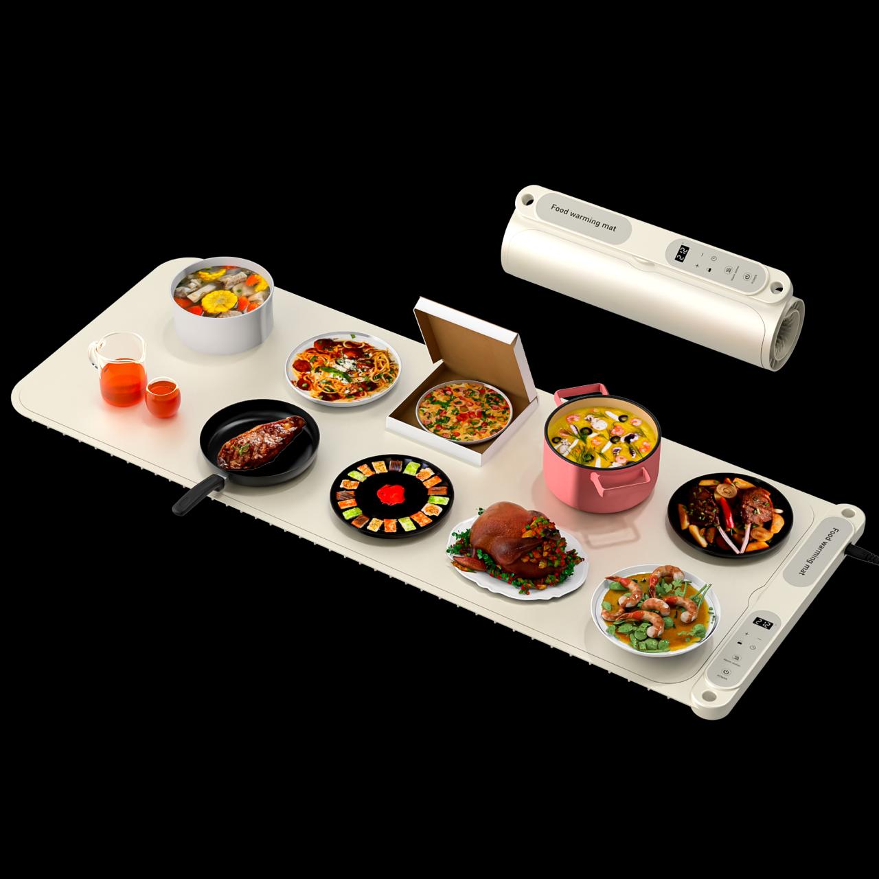 Silicone Food Warming Mat – Electric Buffet & Tabletop Food Warmer