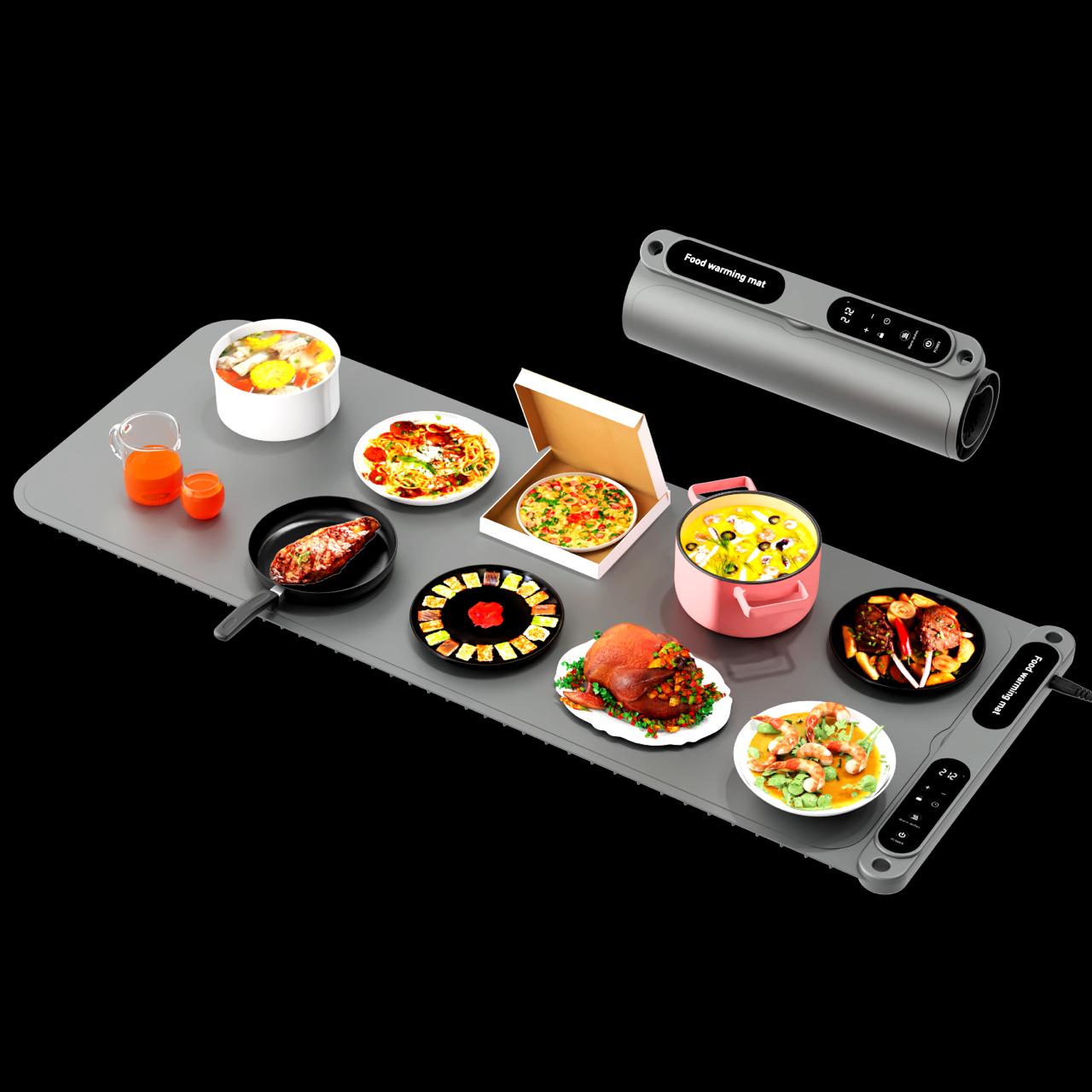Silicone Food Warming Mat – Electric Buffet & Tabletop Food Warmer