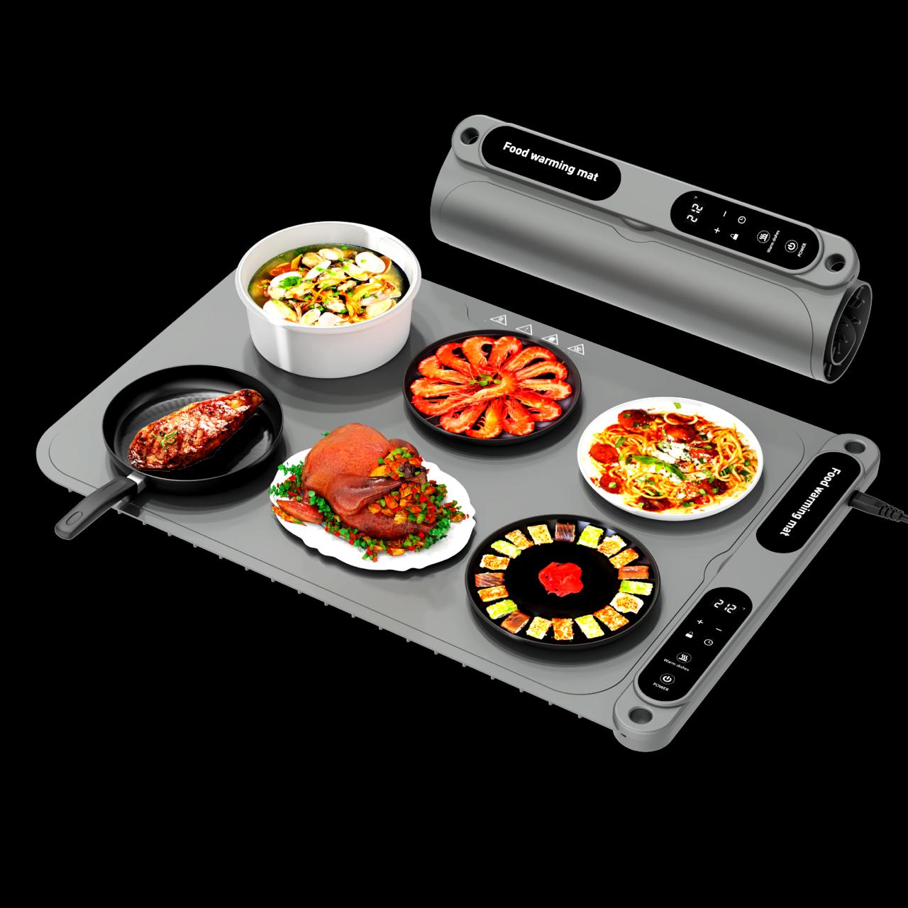 Silicone Food Warming Mat – Electric Buffet & Tabletop Food Warmer