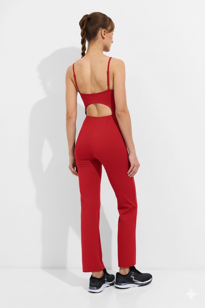 Jumpsuit Red