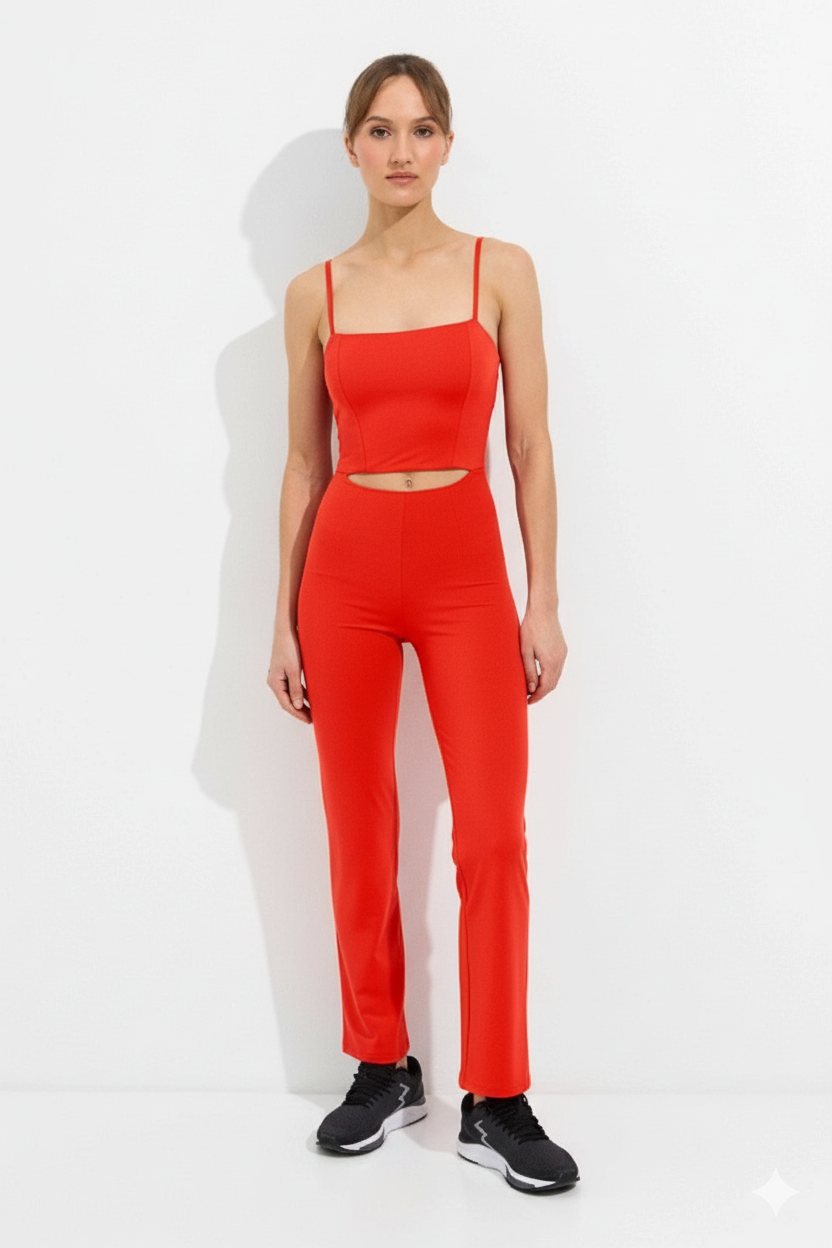 Jumpsuit Red