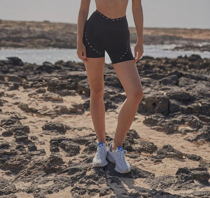 V-waist Laser Cut Sports Short