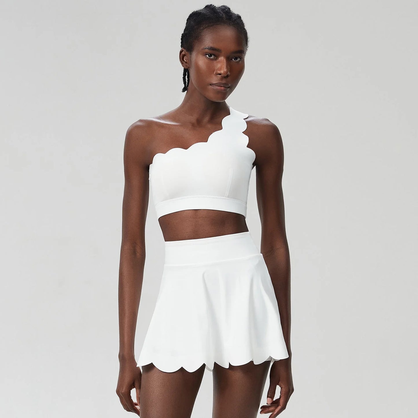 Women Quick Drying Sports Yoga Workout Clothes Two Piece Set