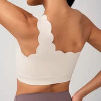 Pure Vanilla Dynamic One Shoulder Sports Set