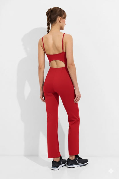 Jumpsuit Red
